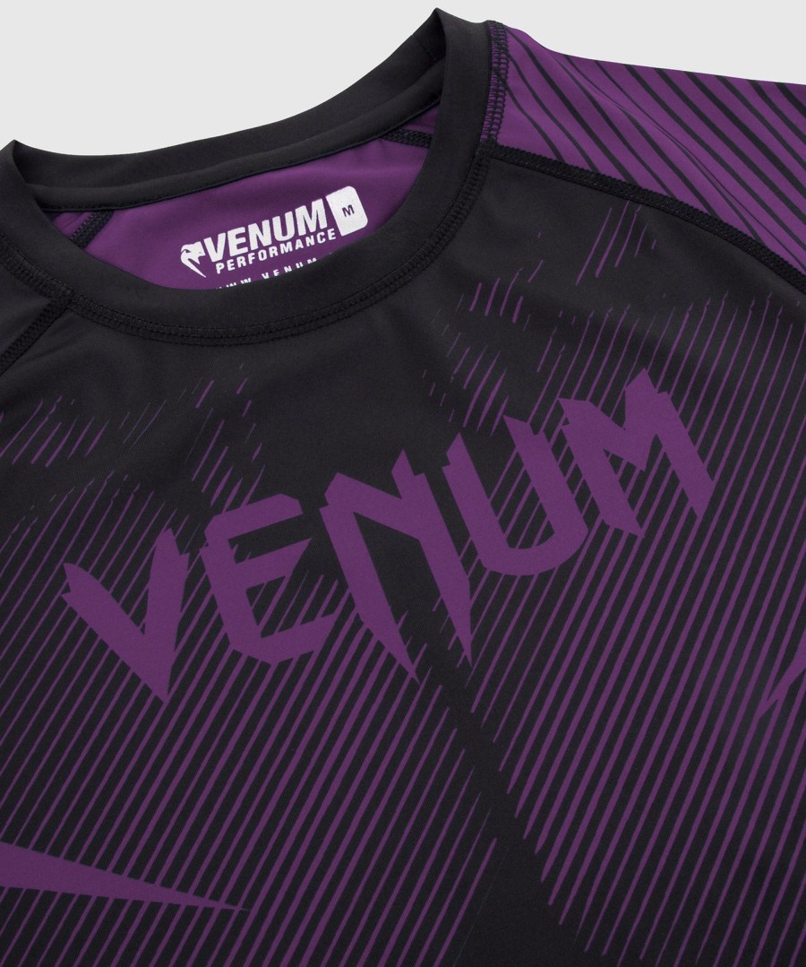 venum nogi 2.0 rashguard - korte mouwen - zwartpaars