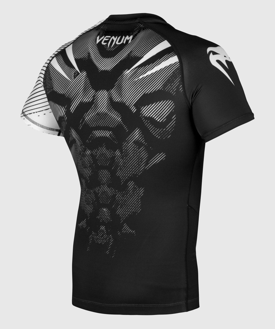 venum nogi 2.0 rashguard - korte mouwen - zwartwit