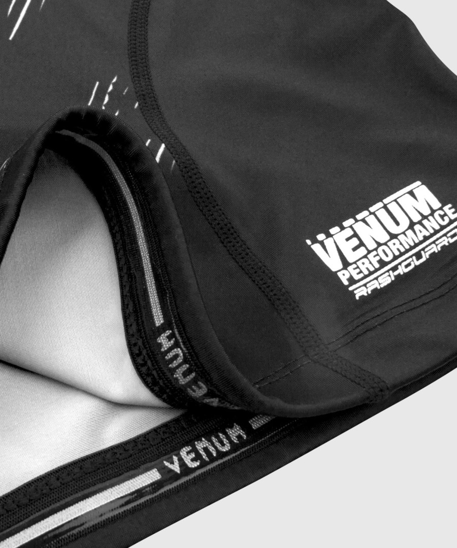 venum nogi 2.0 rashguard - korte mouwen - zwartwit