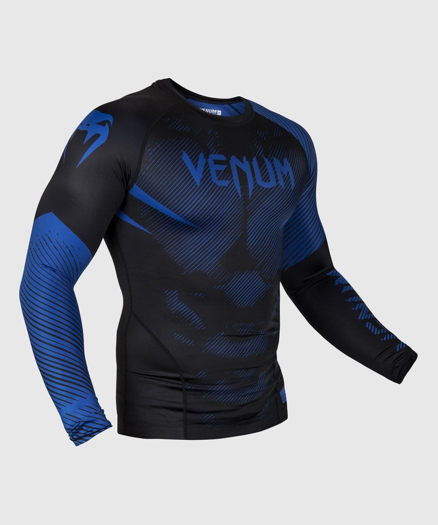 venum nogi 2.0 rashguard - lange mouwen - zwartblauw