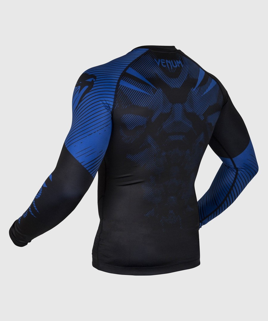 venum nogi 2.0 rashguard - lange mouwen - zwartblauw