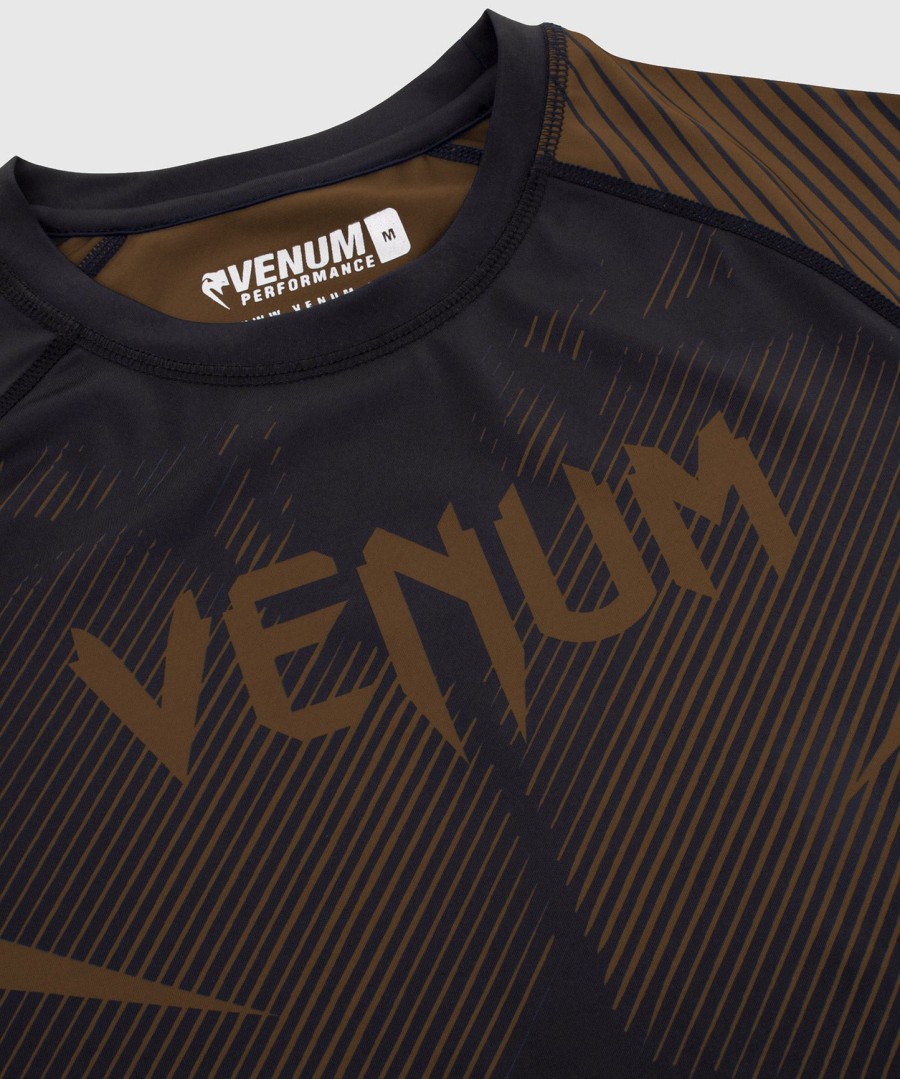 venum nogi 2.0 rashguard - lange mouwen - zwartbruin