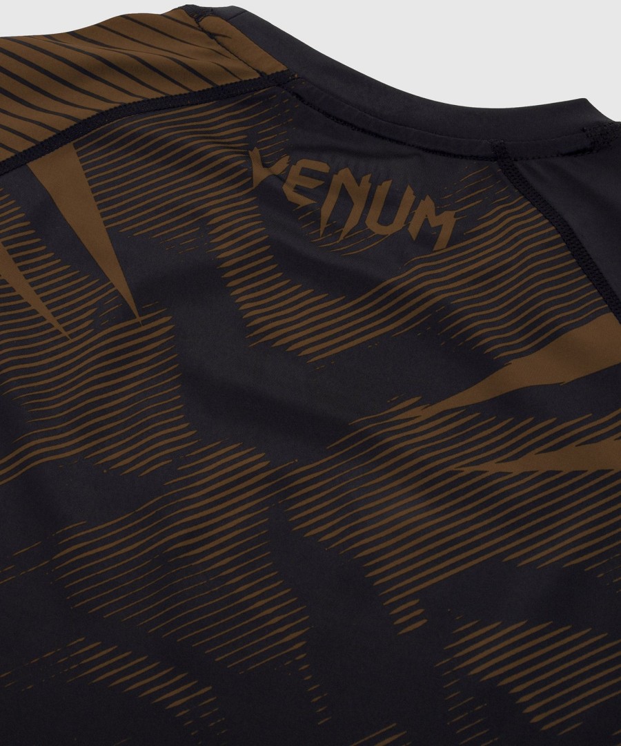 venum nogi 2.0 rashguard - lange mouwen - zwartbruin