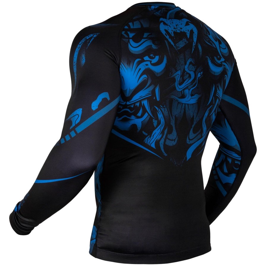 venum devil rashguard - lange mouwen - marineblauwzwart