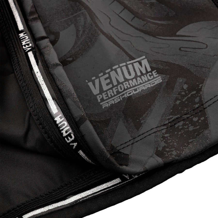 venum devil rashguard - korte mouwen - zwartzwart