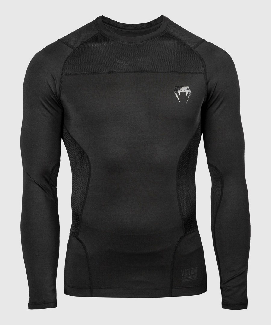 venum g-fit rashguard - lange mouwen - zwart