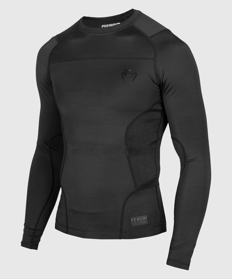 venum g-fit rashguard - lange mouwen - zwart