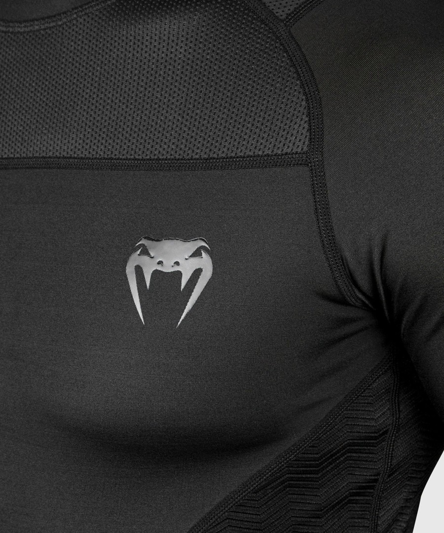 venum g-fit rashguard - korte mouwen - zwart