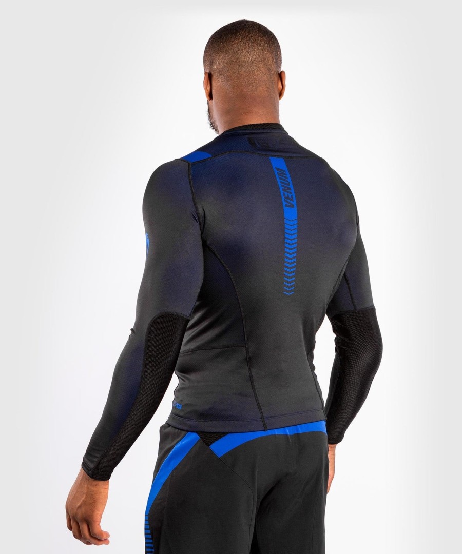 venum nogi 3.0 rashguard - lange mouwen - zwartblauw