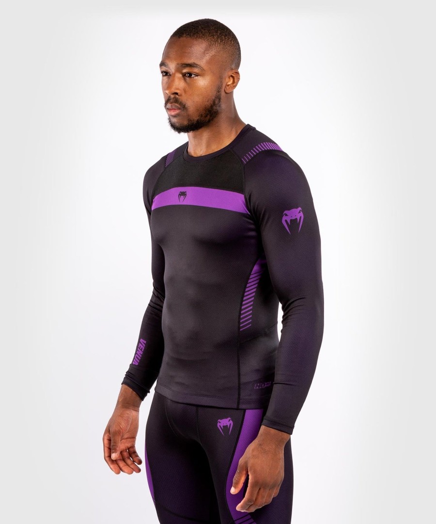 venum nogi 3.0 rashguard - lange mouwen - zwartpaars