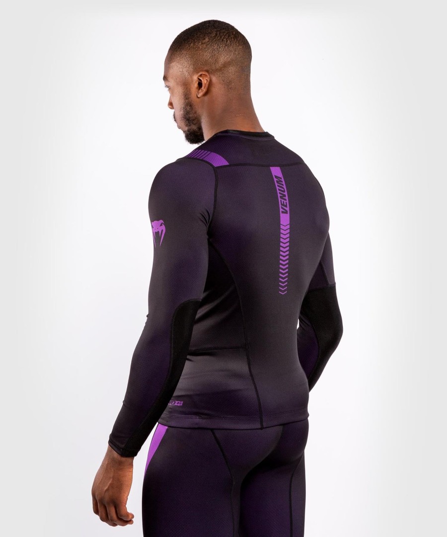 venum nogi 3.0 rashguard - lange mouwen - zwartpaars