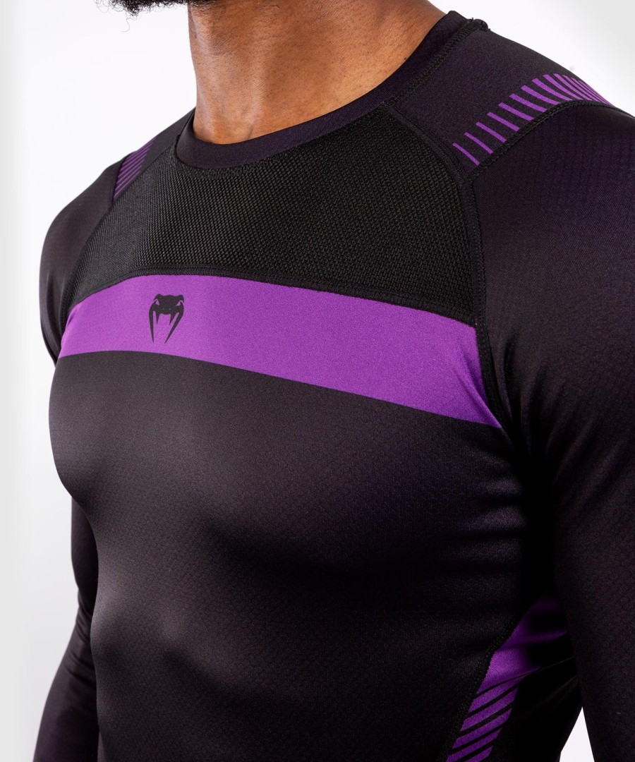 venum nogi 3.0 rashguard - lange mouwen - zwartpaars