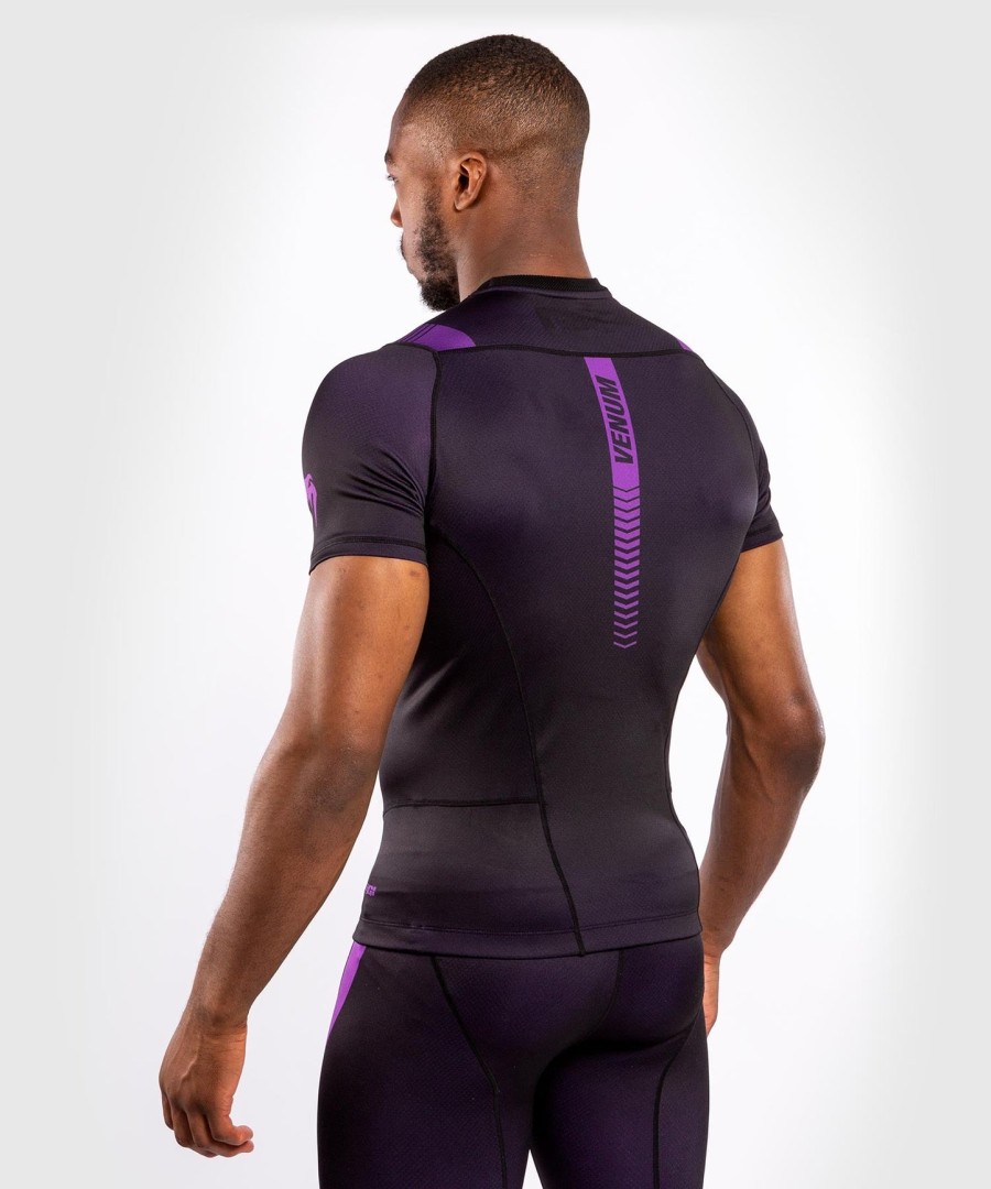 venum nogi 3.0 rashguard - korte mouwen - zwartpaars