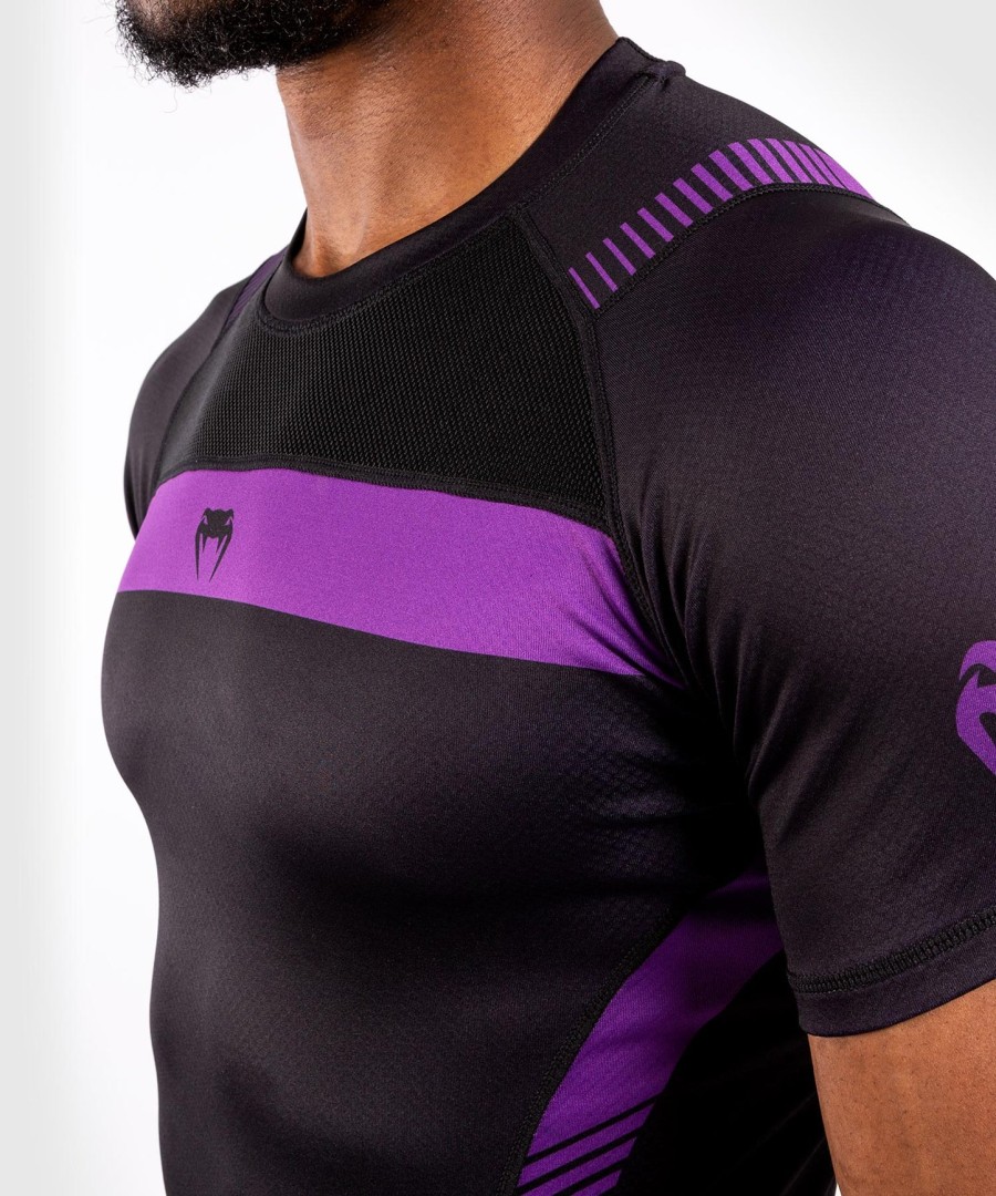 venum nogi 3.0 rashguard - korte mouwen - zwartpaars