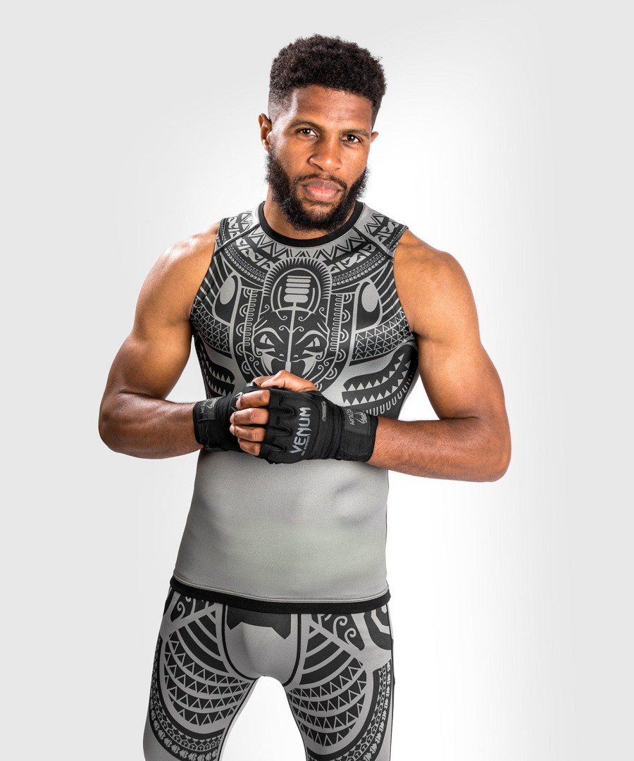 venum nakahi rashguard - mouwloos - grijs