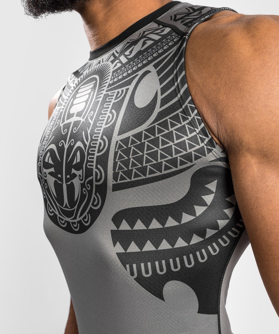 venum nakahi rashguard - mouwloos - grijs