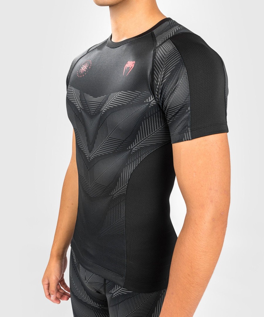 venum phantom rashguard met korte mouwen - zwartrood