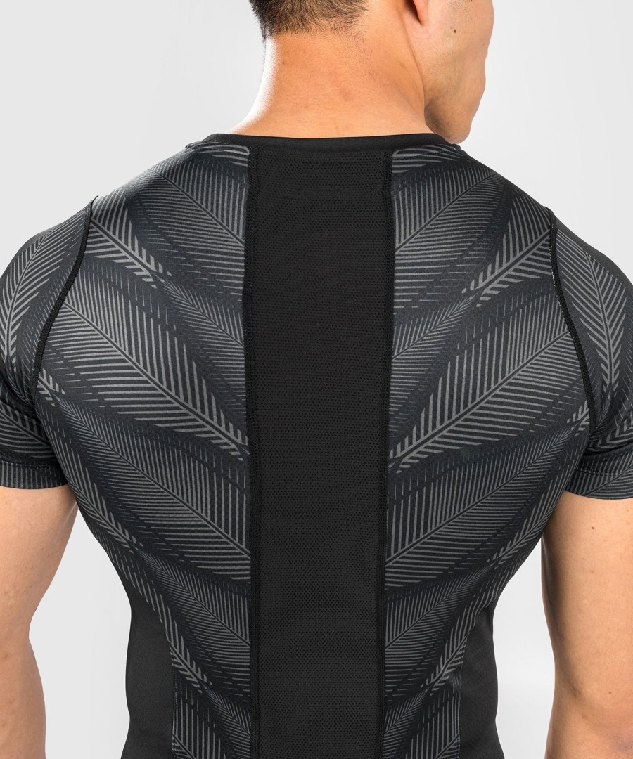 venum phantom rashguard met korte mouwen - zwartrood