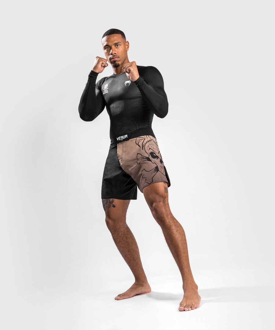venum reorg rashguard lange mouwen - zwart