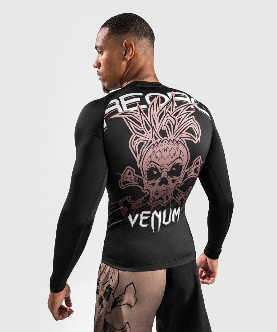 venum reorg rashguard lange mouwen - zwart