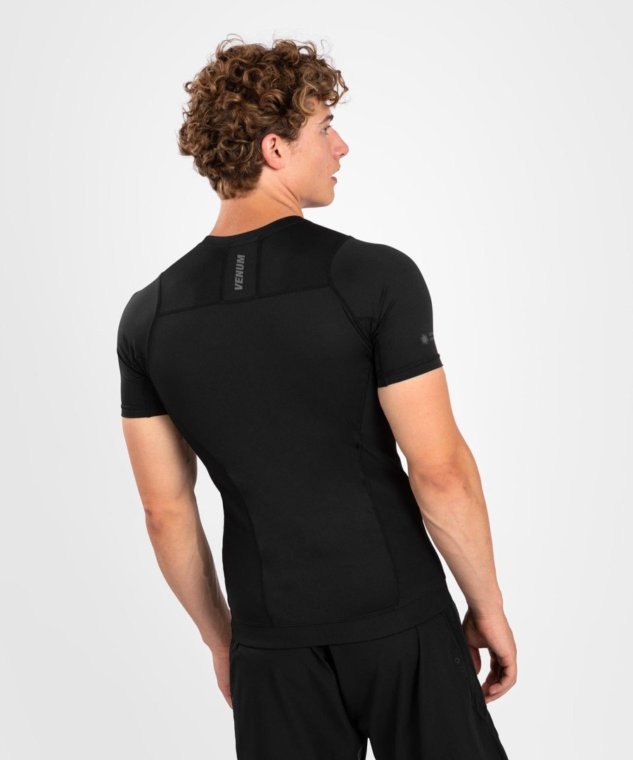 venum g-fit air rashguard met korte mouwen - zwart