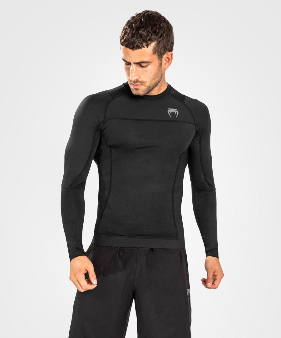 venum g-fit air rashguards met lange mouwen - zwart