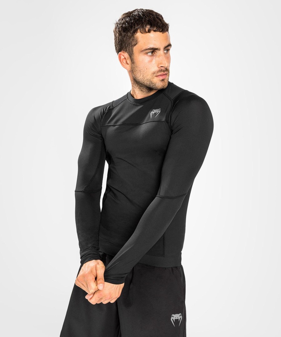 venum g-fit air rashguards met lange mouwen - zwart