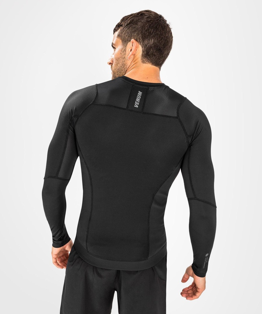 venum g-fit air rashguards met lange mouwen - zwart