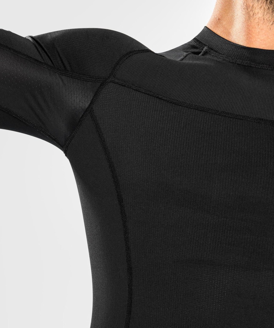venum g-fit air rashguards met lange mouwen - zwart