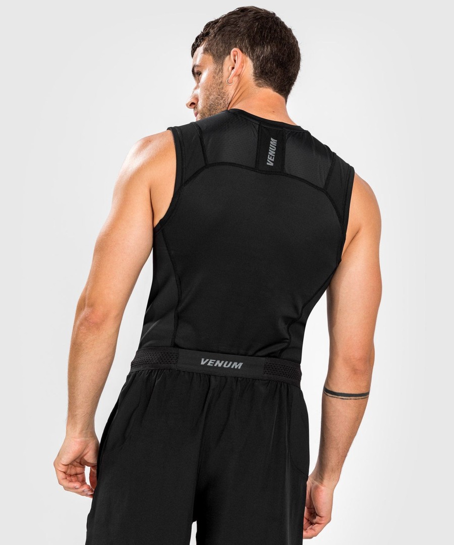 venum g-fit air rashguard zonder mouwen - zwart