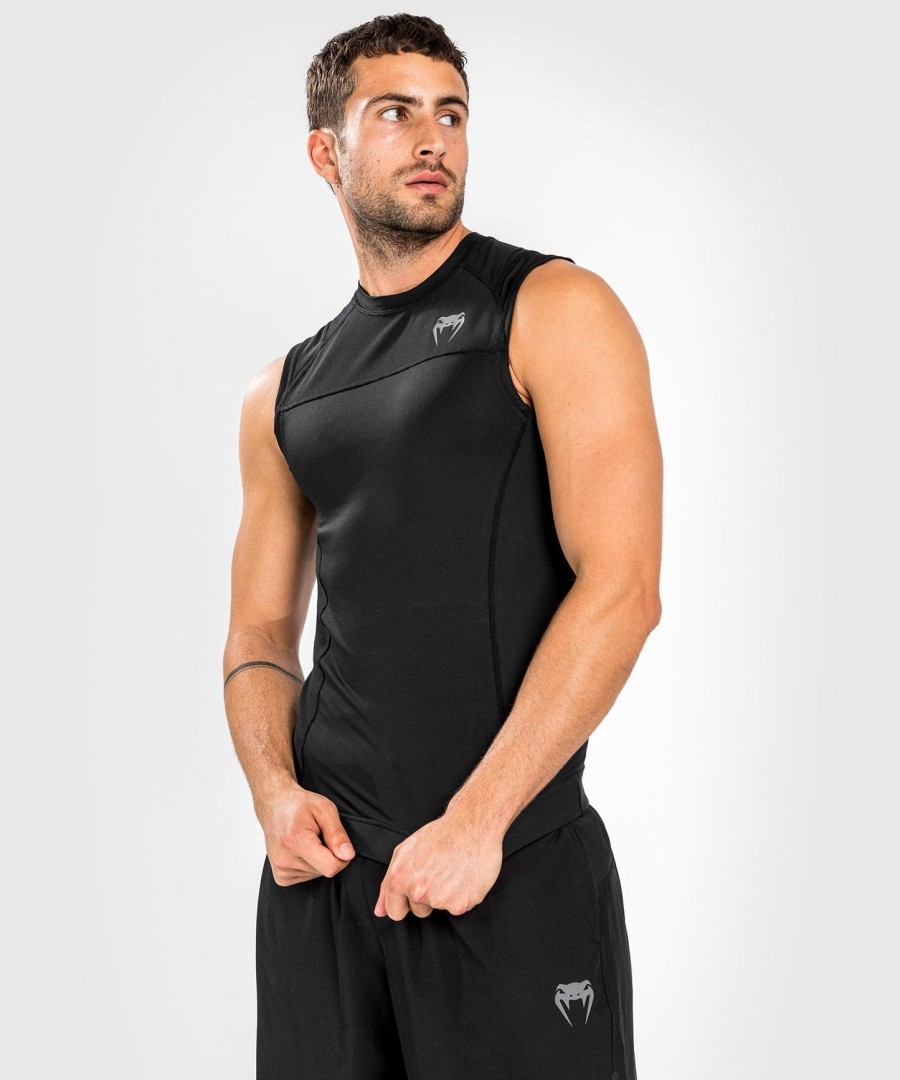 venum g-fit air rashguard zonder mouwen - zwart