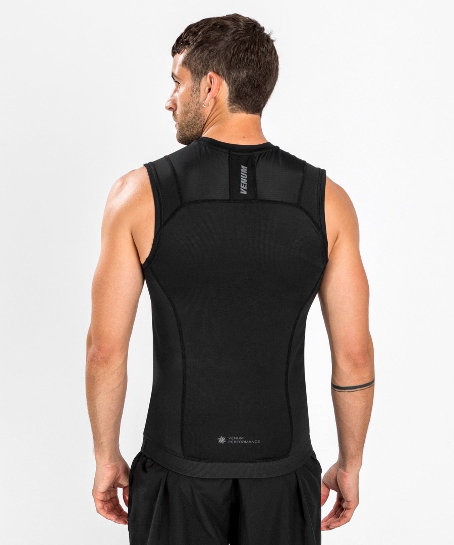 venum g-fit air rashguard zonder mouwen - zwart