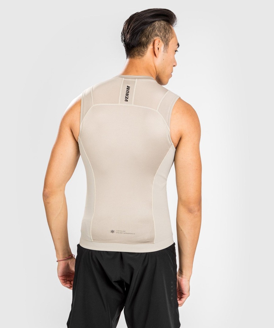 venum g-fit air rashguard zonder mouwen - zand