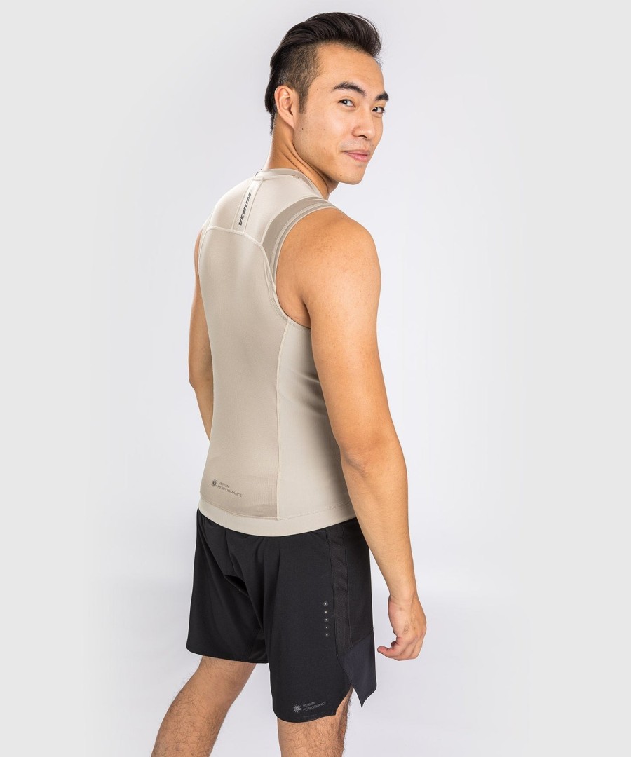 venum g-fit air rashguard zonder mouwen - zand