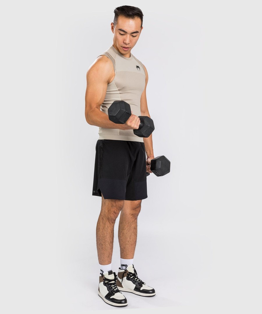 venum g-fit air rashguard zonder mouwen - zand