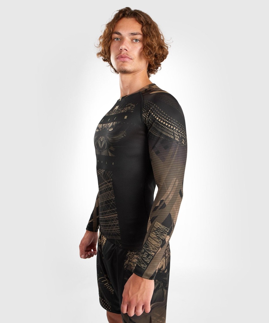 venum gorilla jungle rashguard met lange mouwen - zwartzand