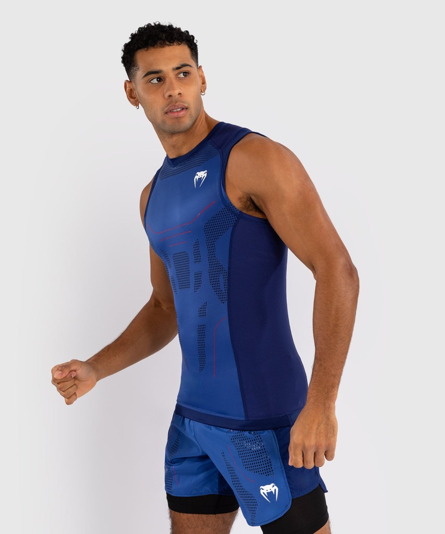 venum technical 3.0 mouwloos rashguard - nachtblauw