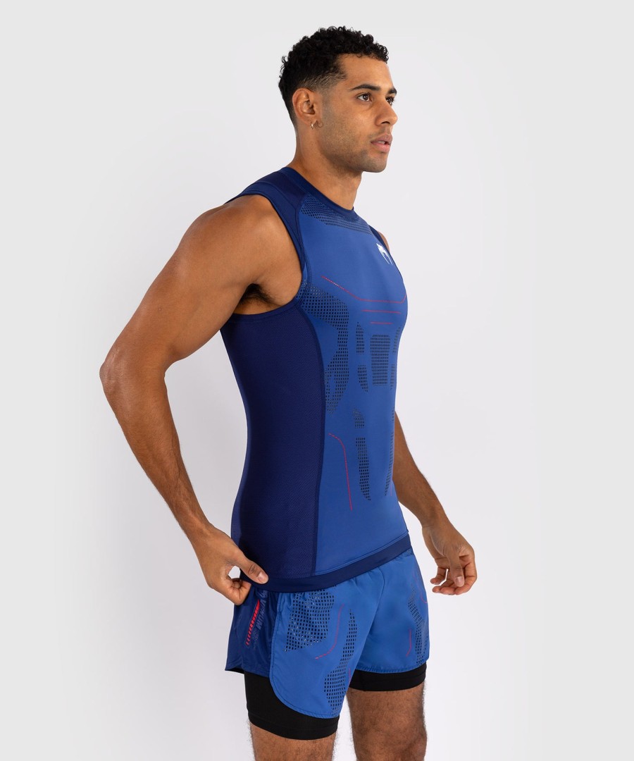 venum technical 3.0 mouwloos rashguard - nachtblauw