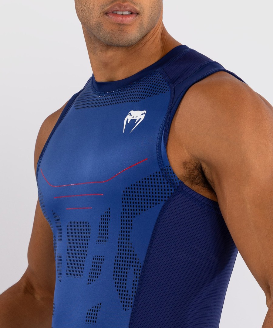 venum technical 3.0 mouwloos rashguard - nachtblauw