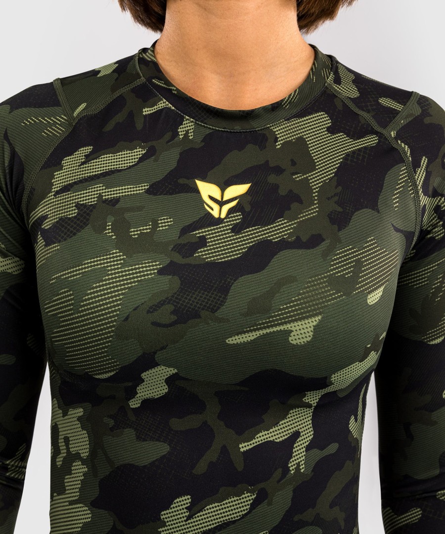 venum x sophia rose rashguard met lange mouwen voor dames - boscamouflage