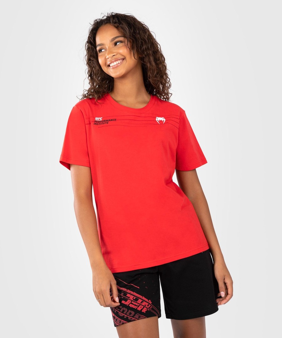 ufc venum performance institute 2.0 dames t-shirt - rood