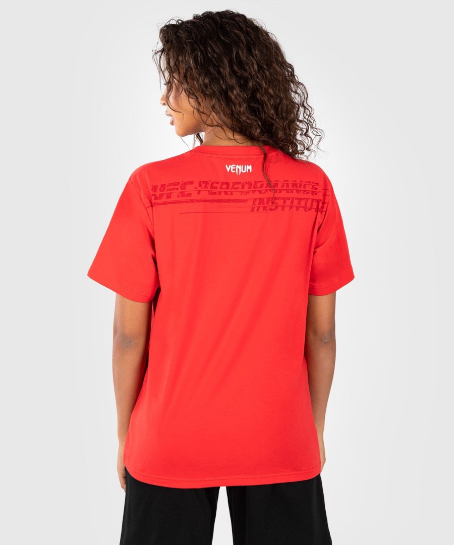 ufc venum performance institute 2.0 dames t-shirt - rood