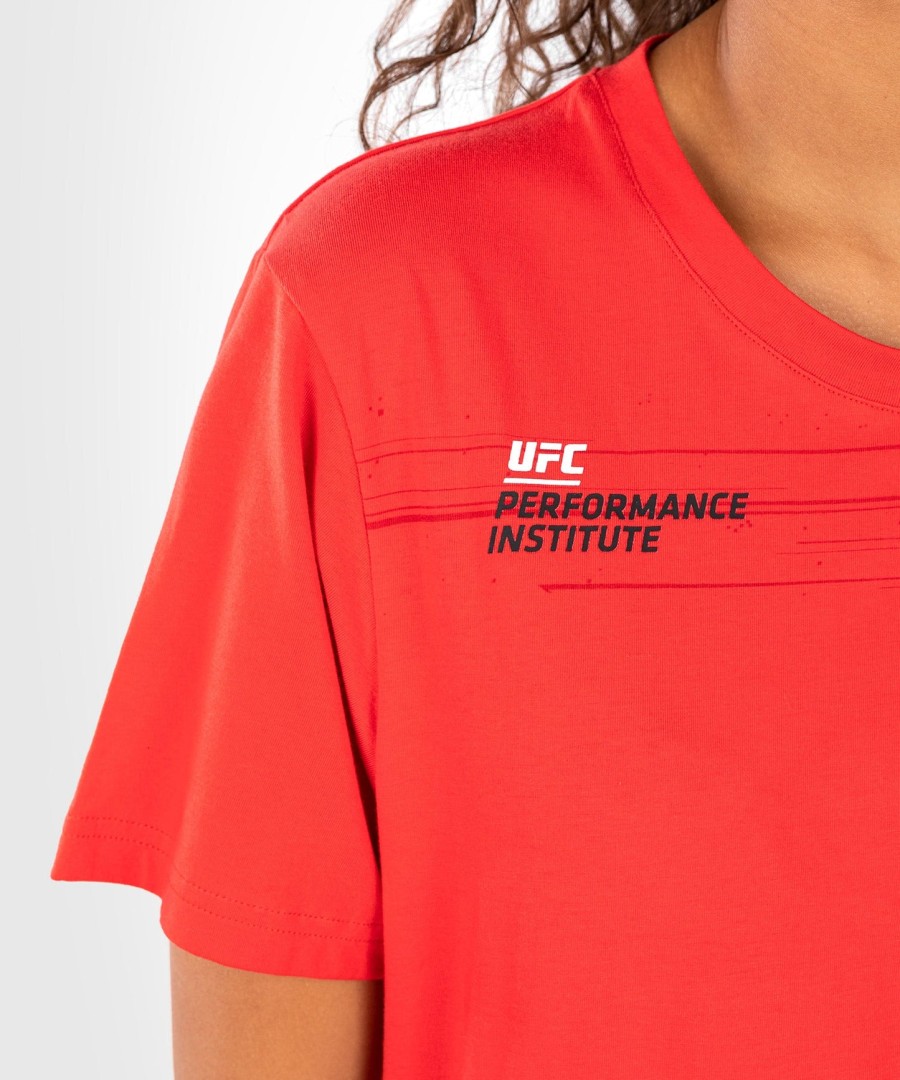 ufc venum performance institute 2.0 dames t-shirt - rood