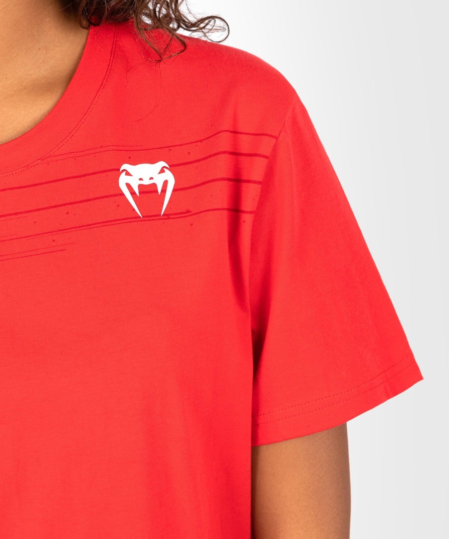 ufc venum performance institute 2.0 dames t-shirt - rood