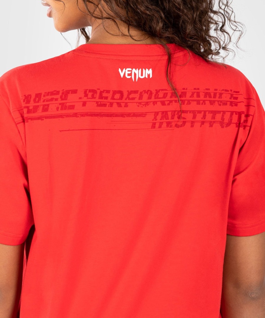 ufc venum performance institute 2.0 dames t-shirt - rood