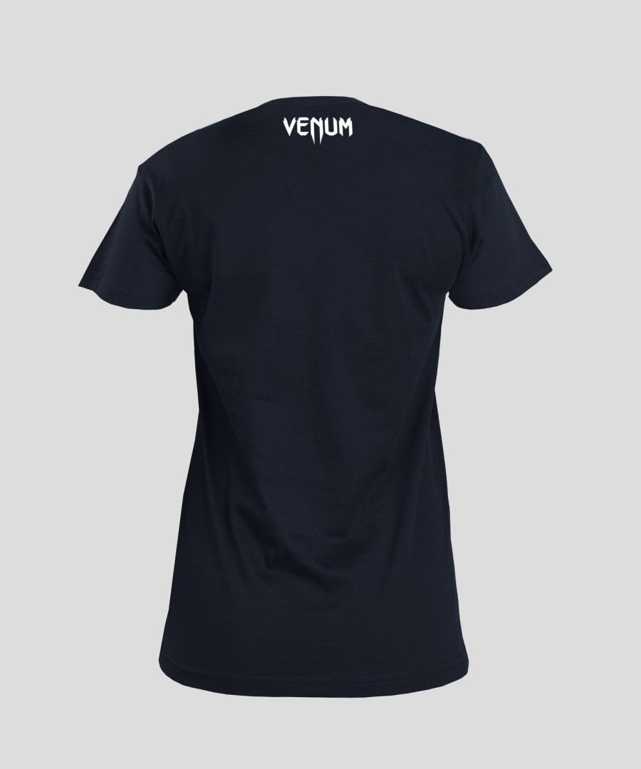 dames ufc unrivaled by venum navy max holloway t-shirt