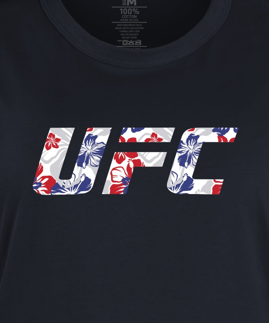 dames ufc unrivaled by venum navy max holloway t-shirt