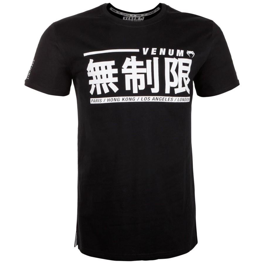venum limitless t-shirt - zwart