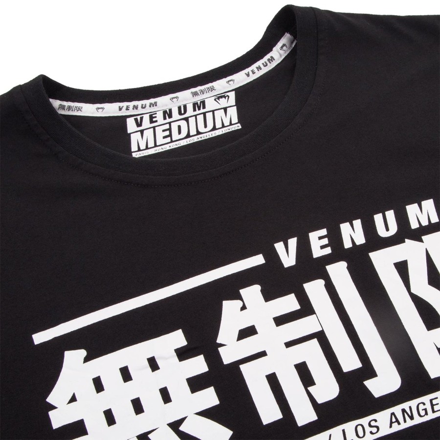 venum limitless t-shirt - zwart
