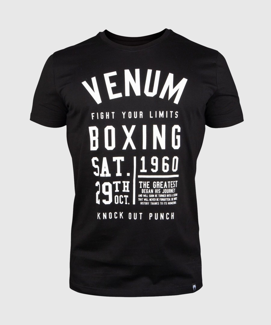venum knock out t-shirt - zwart
